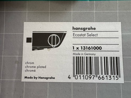 Hansgrohe ecostat select - ecostat,