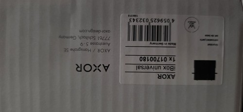 Hansgrohe axor ibox universal - axor,